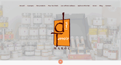 Desktop Screenshot of maroc-terroir.com